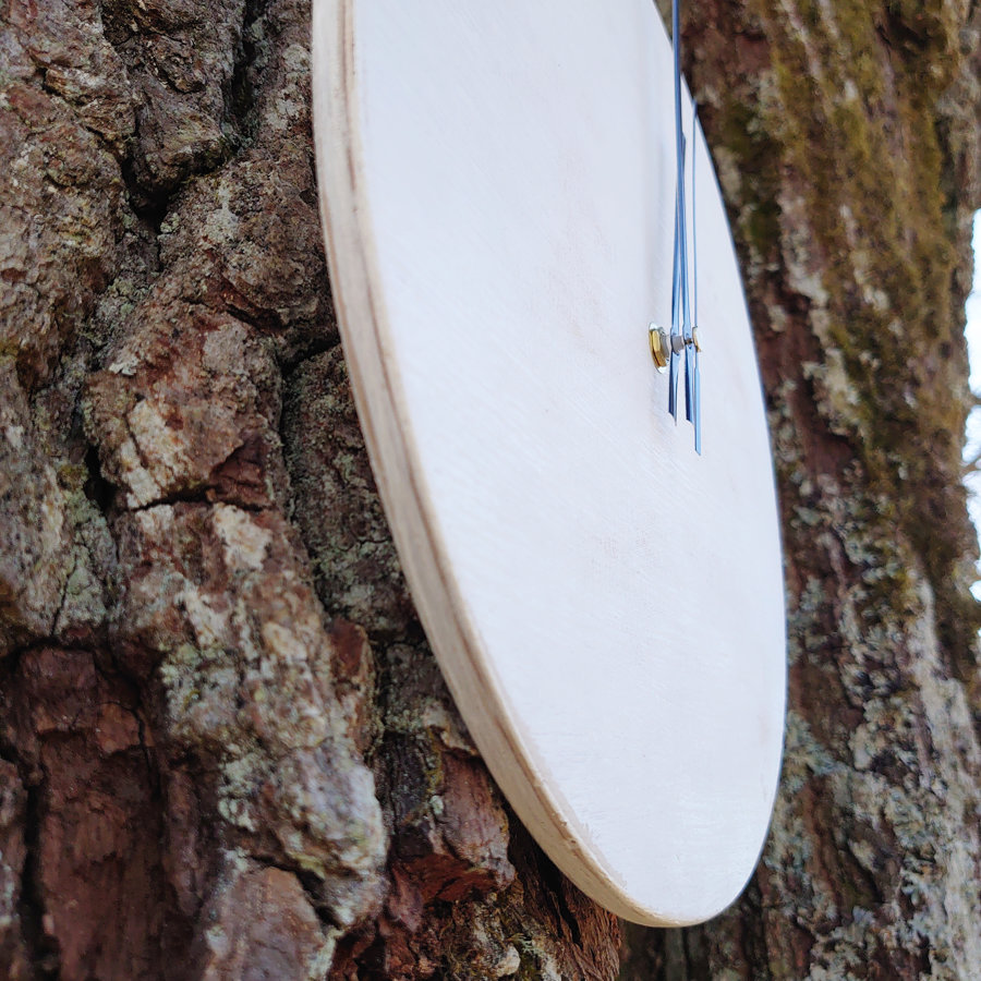 Koka sienas pulkstenis ar gravējumu- Krustmāte