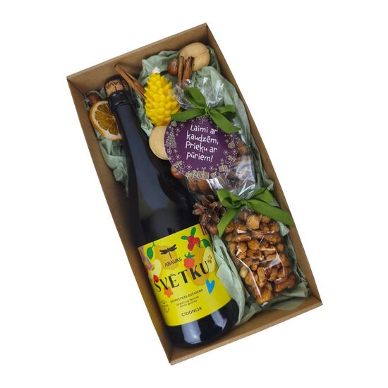 Ziemassvētku dāvanu komplekts DZIRKSTOŠĀ ZIEMASSVĒTKU SAJŪTA #16