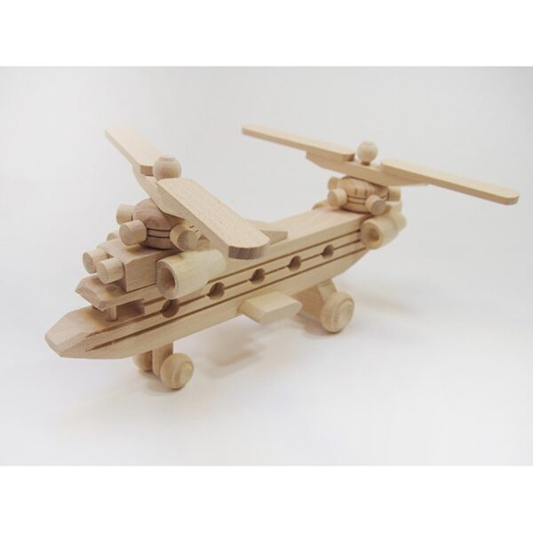 Koka rotaļlieta - helikopters 280x70x130 mm. /ZSKK218/