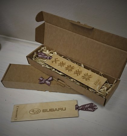 KOKA GRĀMATZĪME ar gravējumu