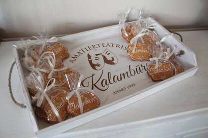 KOKA PAPLĀTE ar gravējumu