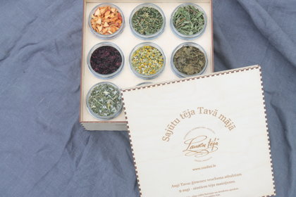 Sajūtu tējas komplekts